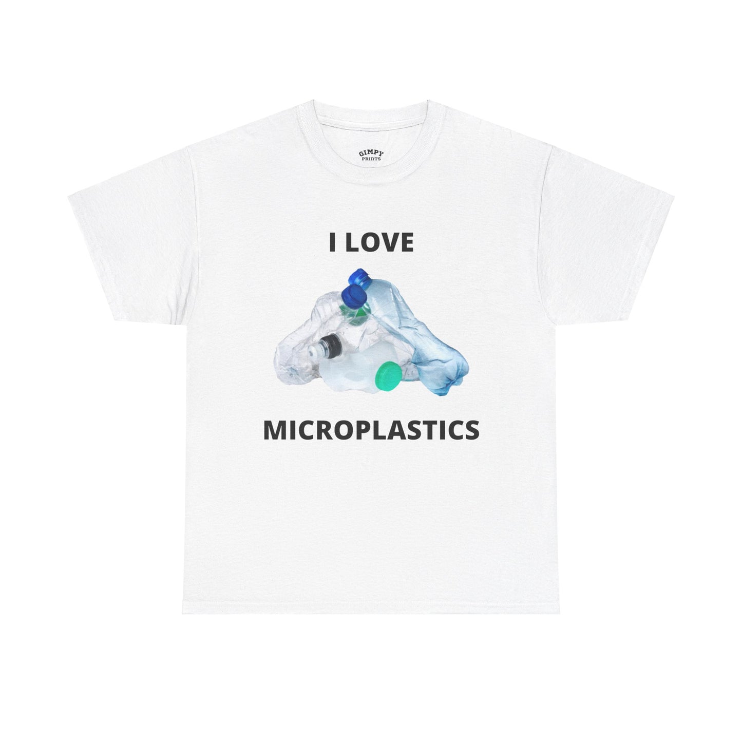 "I Love Microplastics" T-Shirt