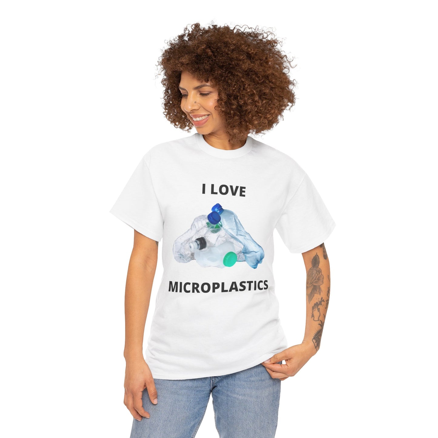 "I Love Microplastics" T-Shirt